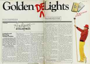 Better Homes & Gardens April 1982 Magazine Article: Antiques & COLLECTIBLES