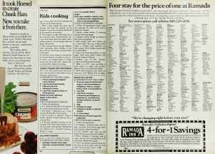 Better Homes & Gardens April 1982 Magazine Article: Page 154