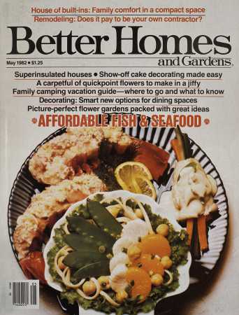 Better Homes & Gardens May 1982 Magazine Cover