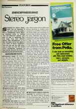 Better Homes & Gardens May 1982 Magazine Article: DECIPHERING Stereo Jargon