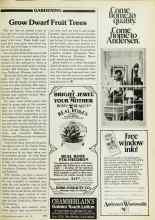 Better Homes & Gardens May 1982 Magazine Article: Grow Dwarf Fruit Trees