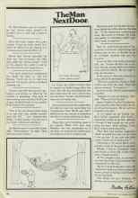 Better Homes & Gardens May 1982 Magazine Article: The Man Next Door