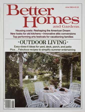 Better Homes & Gardens June 1982 Magazine Cover