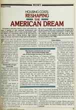 Better Homes & Gardens June 1982 Magazine Article: HOUSING COSTS: RESHAPING THE AMERICAN DREAM