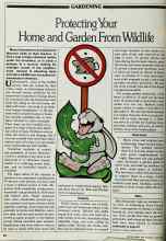 Better Homes & Gardens June 1982 Magazine Article: Protecting Your Home and Garden From Wildlife