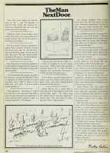 Better Homes & Gardens June 1982 Magazine Article: TheMan NextDoor