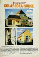 Better Homes & Gardens August 1982 Magazine Article: AWARD-WINNING SOLAR IDEA HOUSE