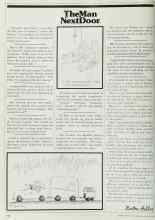 Better Homes & Gardens August 1982 Magazine Article: The Man Next Door