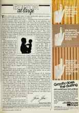 Better Homes & Gardens September 1982 Magazine Article: EDITOR at large