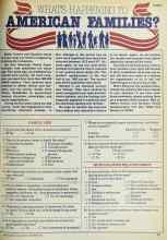 Better Homes & Gardens September 1982 Magazine Article: WHAT'S HAPPENING TO AMERICAN FAMILIES?