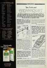 Better Homes & Gardens September 1982 Magazine Article: Tips, Tools, and TECHNIQUES