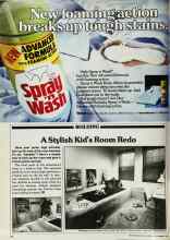 Better Homes & Gardens September 1982 Magazine Article: A Stylish Kid's Room Redo