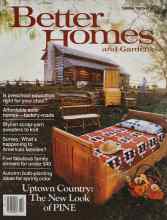 Better Homes & Gardens October 1982 Magazine Cover