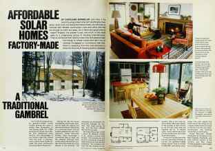 Better Homes & Gardens October 1982 Magazine Article: AFFORDABLE SOLAR HOMES FACTORY-MADE