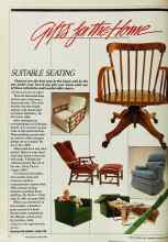 Better Homes & Gardens November 1982 Magazine Article: Gifts for the Home