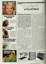 Better Homes & Gardens November 1982 Magazine Article: Antiques & COLLECTIBLES