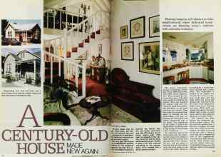 Better Homes & Gardens November 1982 Magazine Article: A CENTURY-OLD HOUSE MADE NEW AGAIN