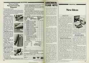 Better Homes & Gardens November 1982 Magazine Article: Page 186