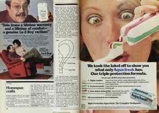 Better Homes & Gardens December 1982 Magazine Article: Page 58