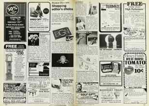 Better Homes & Gardens December 1982 Magazine Article: Shopping editor's choice
