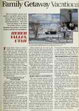 Better Homes & Gardens January 1983 Magazine Article: Family Getaway Vacations
