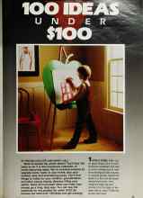 Better Homes & Gardens February 1983 Magazine Article: 100 IDEAS UNDER $100
