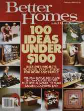 Better Homes & Gardens February 1983 Magazine Cover