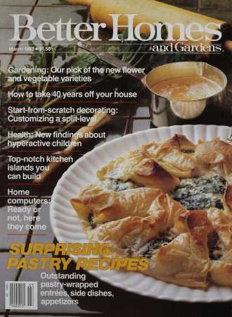 Better Homes & Gardens March 1983 Magazine Cover