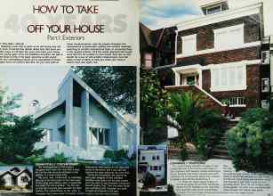Better Homes & Gardens March 1983 Magazine Article: HOW TO TAKE 40 YEARS OFF YOUR HOUSE