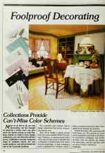 Better Homes & Gardens April 1983 Magazine Article: Foolproof Decorating