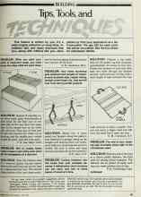 Better Homes & Gardens April 1983 Magazine Article: Tips, Tools, and TECHNIQUES