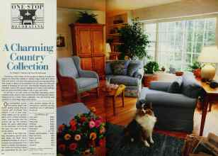 Better Homes & Gardens April 1983 Magazine Article: A Charming Country Collection