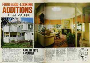 Better Homes & Gardens May 1983 Magazine Article: FOUR GOOD-LOOKING ADDITIONS THAT WORK!