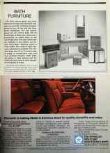 Better Homes & Gardens June 1983 Magazine Article: BATH FURNITURE