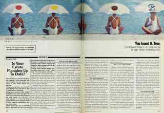 Better Homes & Gardens June 1983 Magazine Article: Is Your Estate Planning Up To Date?