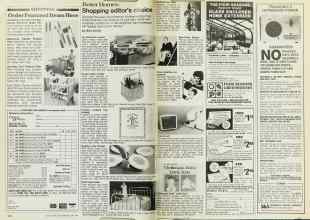 Better Homes & Gardens June 1983 Magazine Article: Shopping editor's choice
