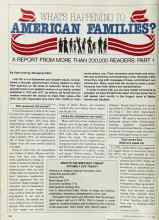 Better Homes & Gardens July 1983 Magazine Article: A REPORT FROM MORE THAN 200,000 READERS: PART 1