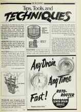 Better Homes & Gardens July 1983 Magazine Article: Tips, Tools, and TECHNIQUES