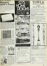 Better Homes & Gardens July 1983 Magazine Article: Better Homes Shopping editor's choice