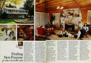 Better Homes & Gardens July 1983 Magazine Article: Finding New Purpose IN THE COUNTRY LIFE
