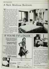 Better Homes & Gardens August 1983 Magazine Article: A Slick Multiuse Bedroom
