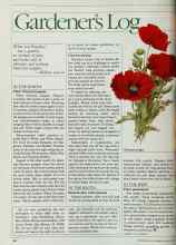 Better Homes & Gardens August 1983 Magazine Article: Gardener's Log