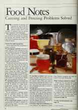 Better Homes & Gardens August 1983 Magazine Article: Canning and Freezing Problems Solved