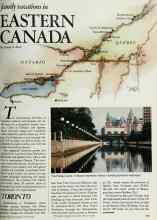 Better Homes & Gardens August 1983 Magazine Article: Family vacations in EASTERN CANADA