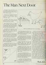 Better Homes & Gardens August 1983 Magazine Article: The Man Next Door