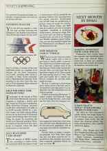 Better Homes & Gardens September 1983 Magazine Article: OLYMPICS PLANNER