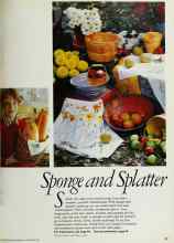 Better Homes & Gardens September 1983 Magazine Article: Sponge and Splatter