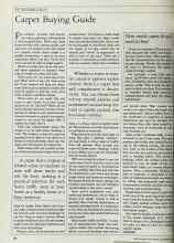 Better Homes & Gardens September 1983 Magazine Article: Carpet Buying Guide