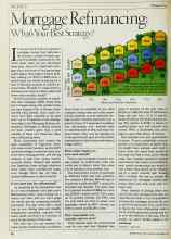 Better Homes & Gardens September 1983 Magazine Article: Mortgage Refinancing What's Your Best Strategy?