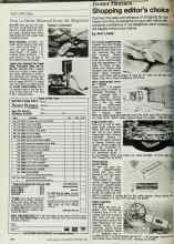 Better Homes & Gardens September 1983 Magazine Article: Shopping editor's choice